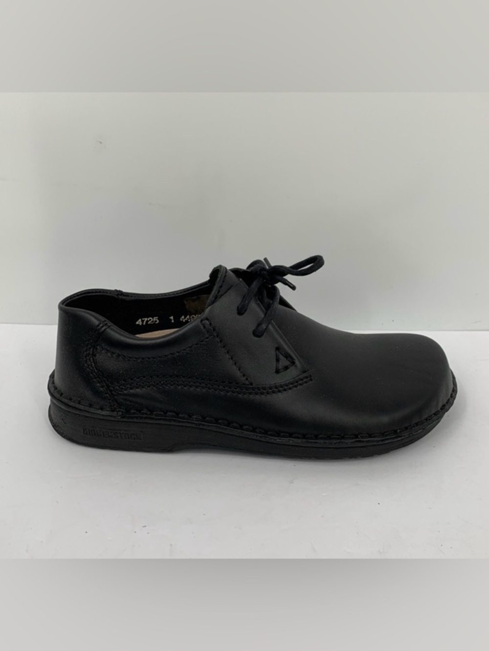 Birkenstock Memphis black leather loafer shoe oxford tie Germany women new 37 6